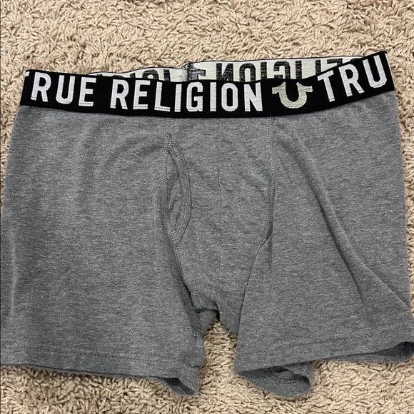 True Religion Charcoal Boxer Briefs - Picture 1 of 1